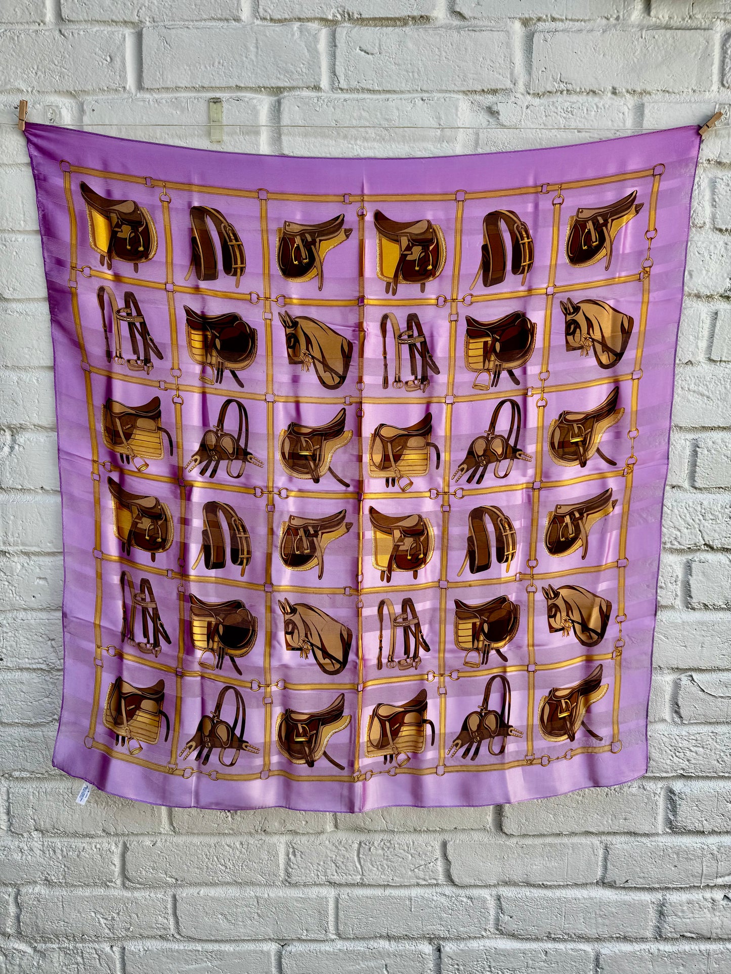 Vintage Silk Scarf | Buck Wild Rag | Western Cowgirl Neckerchief | Retro Hair Scarf | One-of-a-Kind Silk Bandana