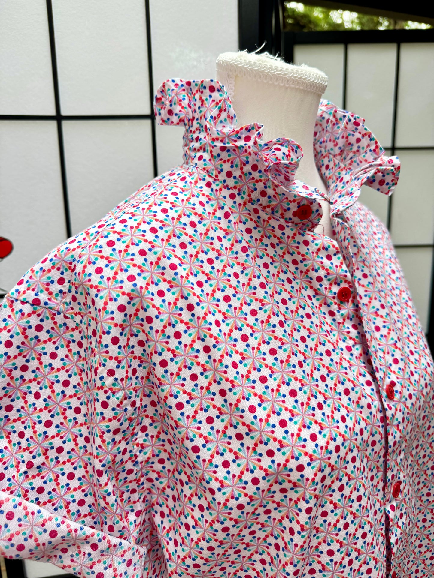 One-of-a-Kind Women’s Shirts | Reworked & Upcycled Size M