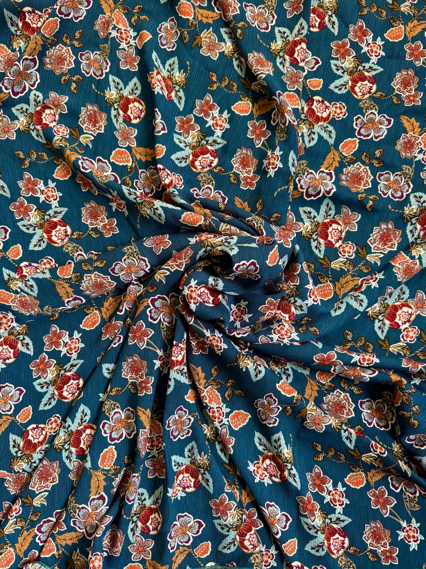 In the Garden (42”) Cowboy Wild Rag/ Scarf