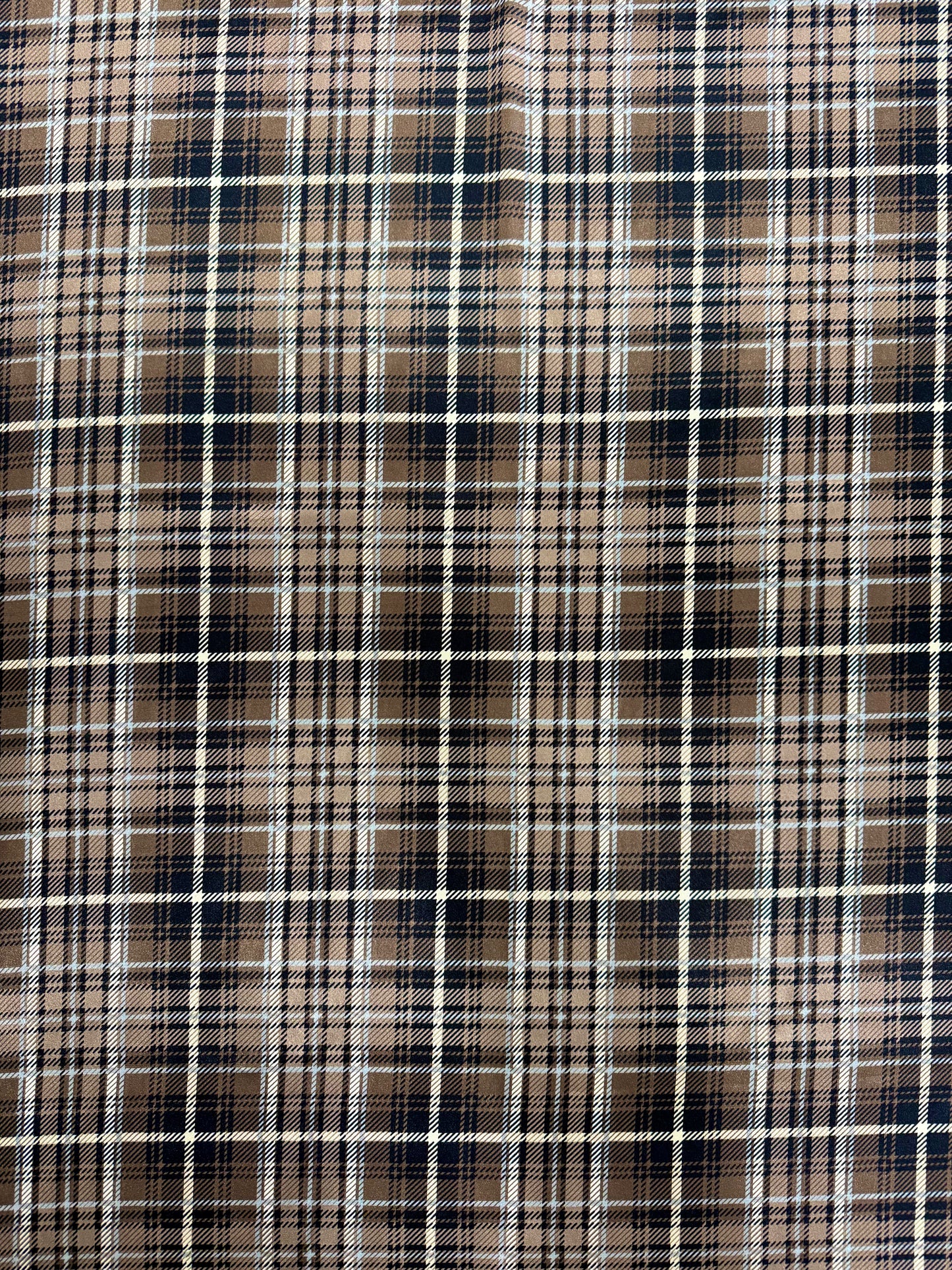 Highlander Wild Rag- Taupe and Black 42”