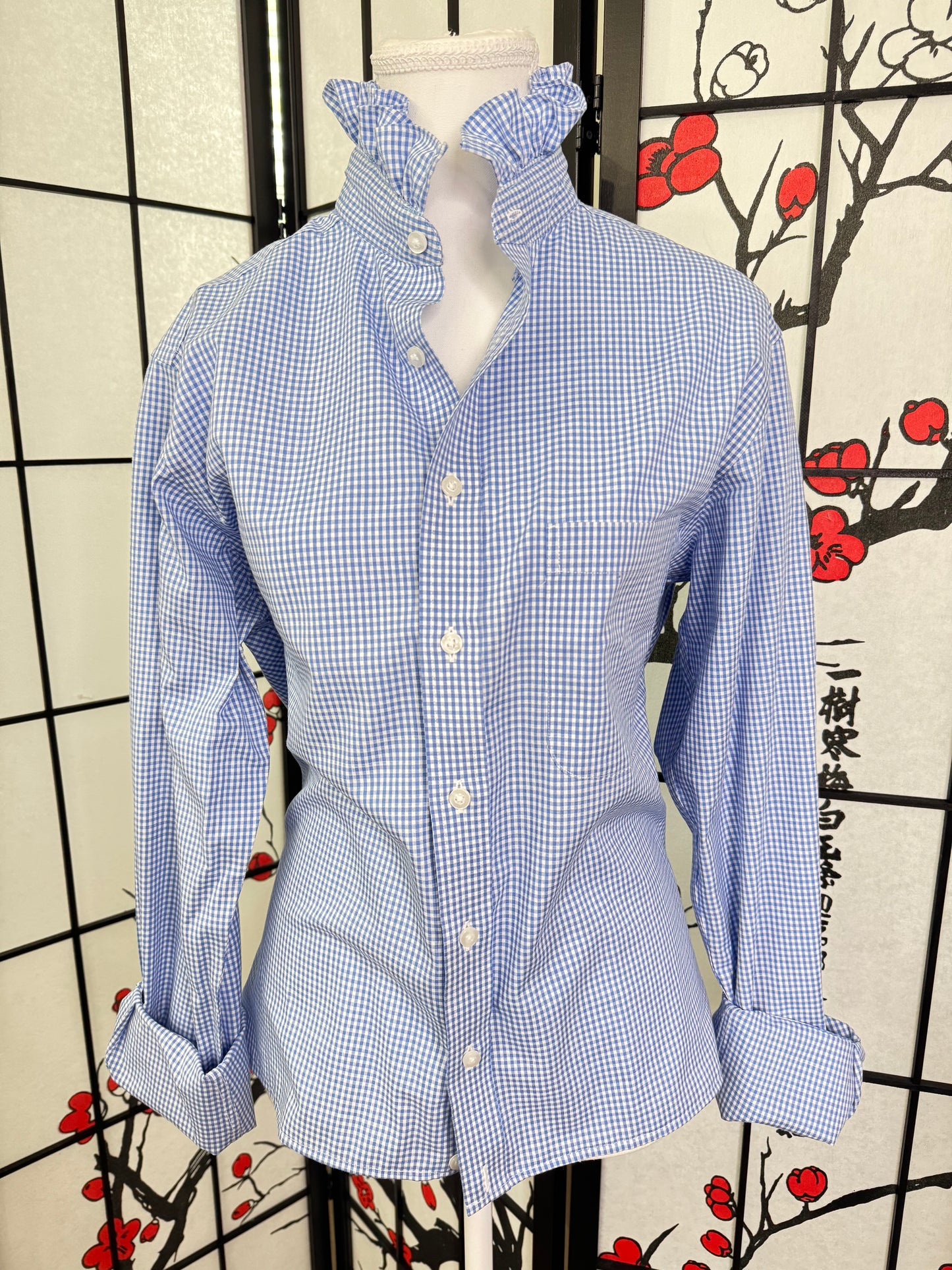 One-of-a-Kind Women’s Shirts | Reworked & Upcycled Size S