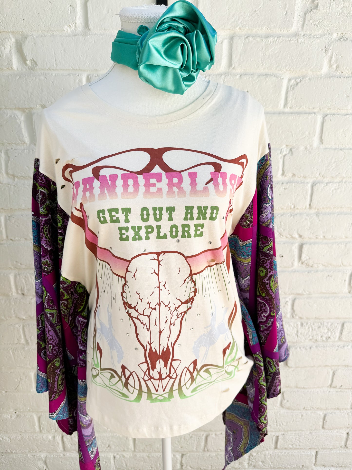 Wanderlust•Ladies Medium• Cowgirl Kimono• Please read description below