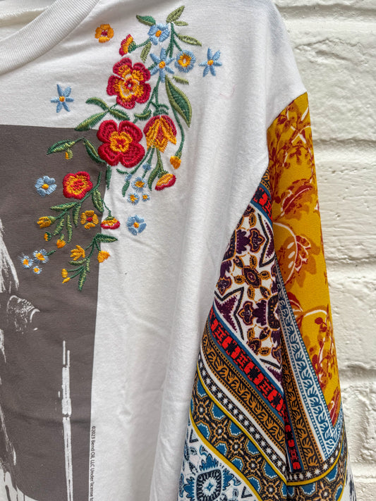 Cowgirl Kimono Tee- Blondie Size Large