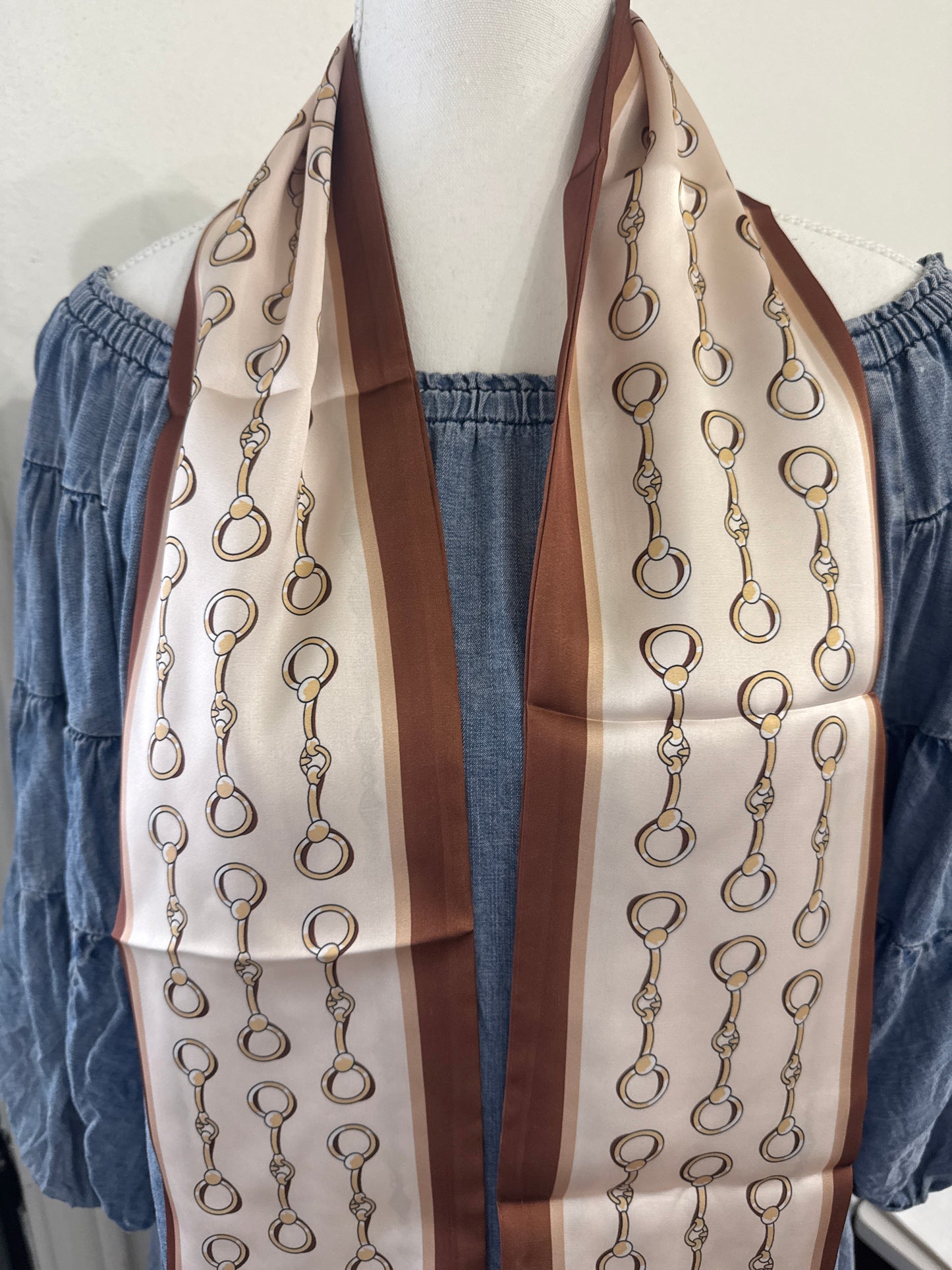 Bits and Pieces (Reversible) Ladies Fashion Twilly