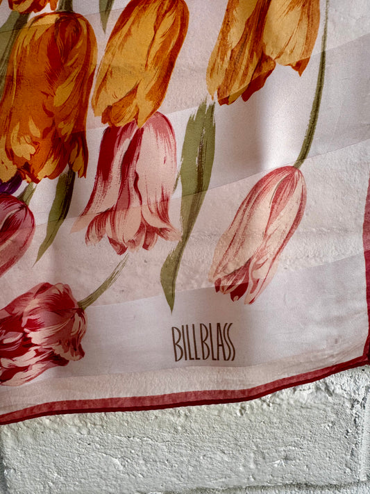 Vintage Silk Scarf | Buck Wild Rag | Western Cowgirl Neckerchief | Retro Hair Scarf | One-of-a-Kind Silk Bandana