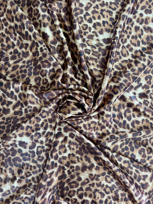 Untamed  Leopard Print Wild Rag