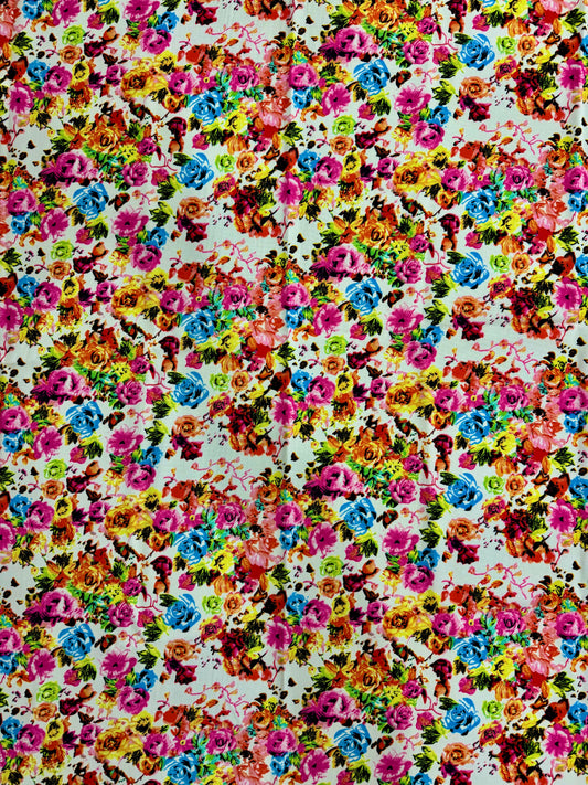 Cotton Candy Wild Rag- Flour Sack Fabric 42”