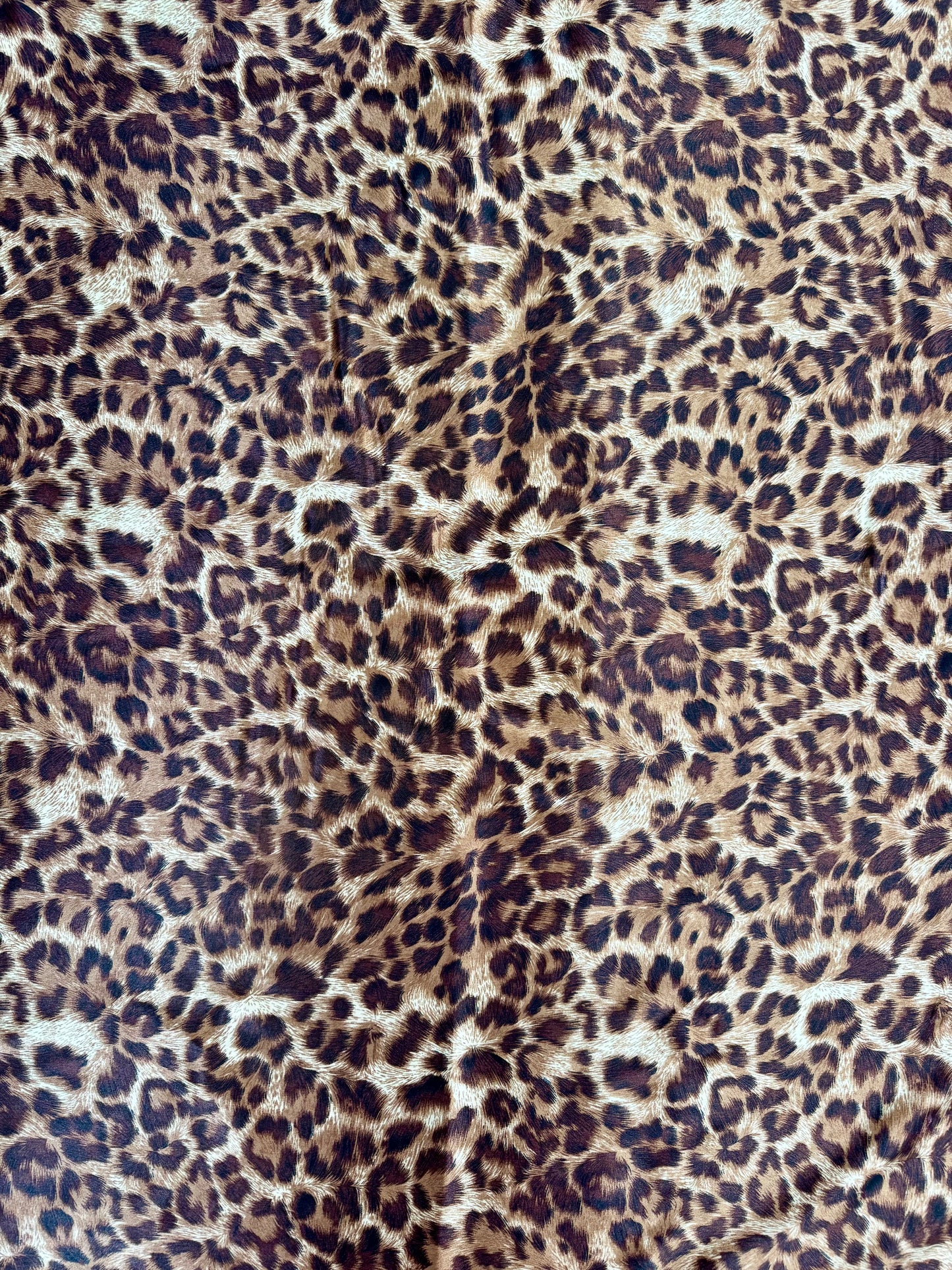 Untamed  Leopard Print Wild Rag