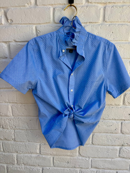 •	Upcycled Women’s Shirts | Reworked Men’s Dress Shirts
	Size S
