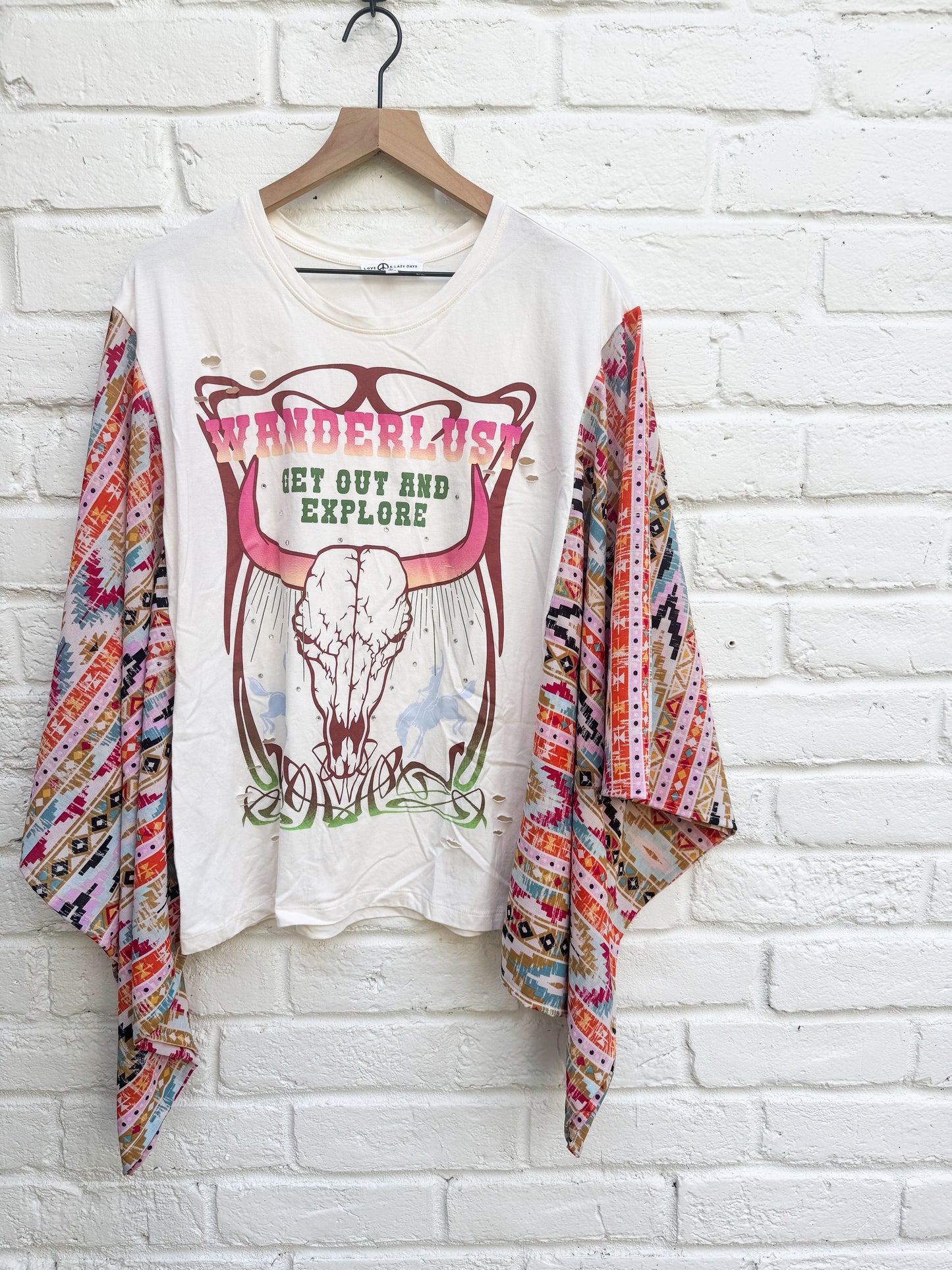 Cowgirl Kimono- Wanderlust Size Large