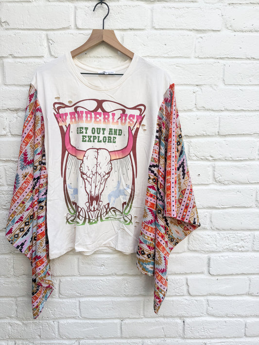 Cowgirl Kimono- Wanderlust Size Large