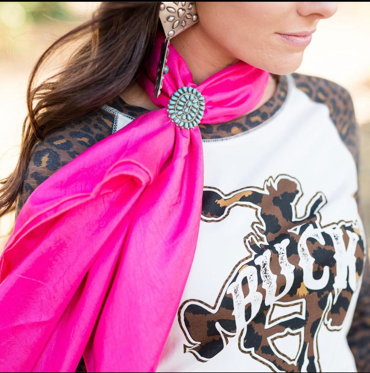 Pink Buck Hot Pink-36β β Buck Wild Rags